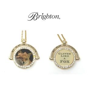 My flat in London clever like a fox necklace